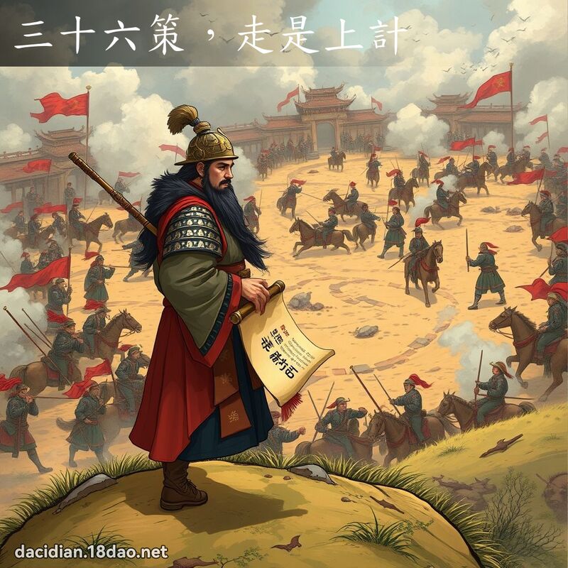三十六策，走是上計 - 國語大辭典配圖