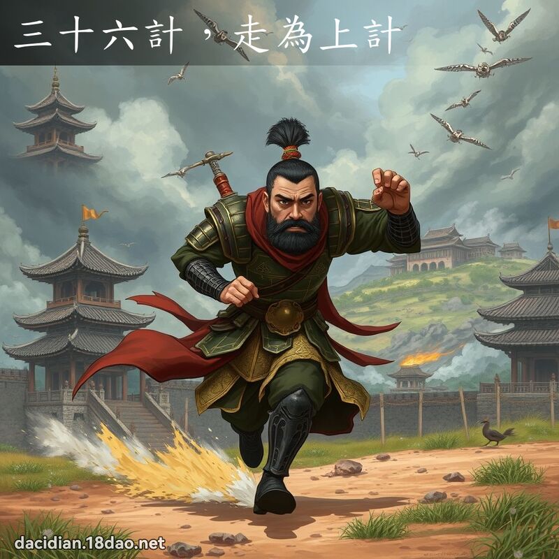 三十六計，走為上計 - 國語大辭典配圖