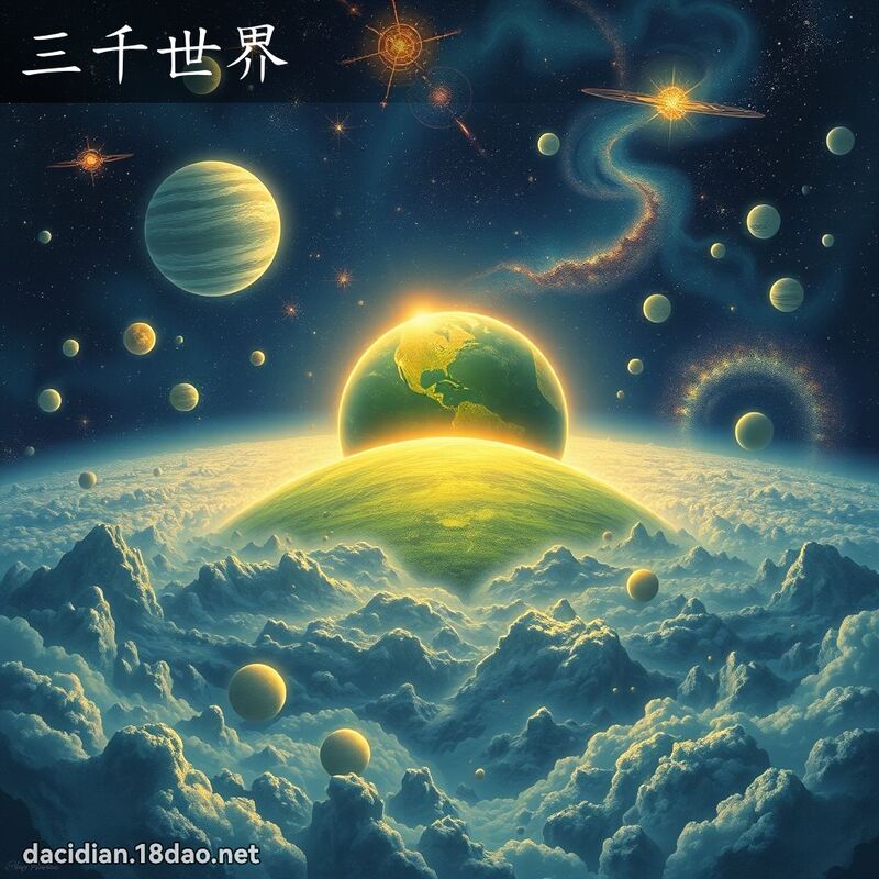 三千世界 - 国语大辞典配图