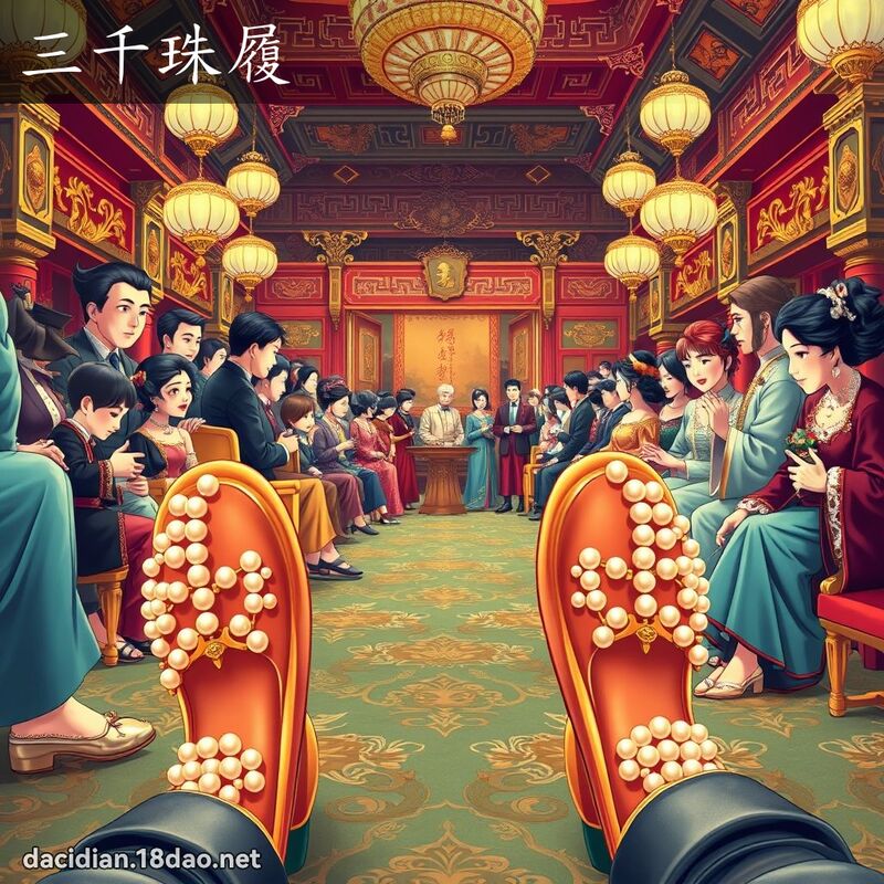 三千珠履 - 国语大辞典配图