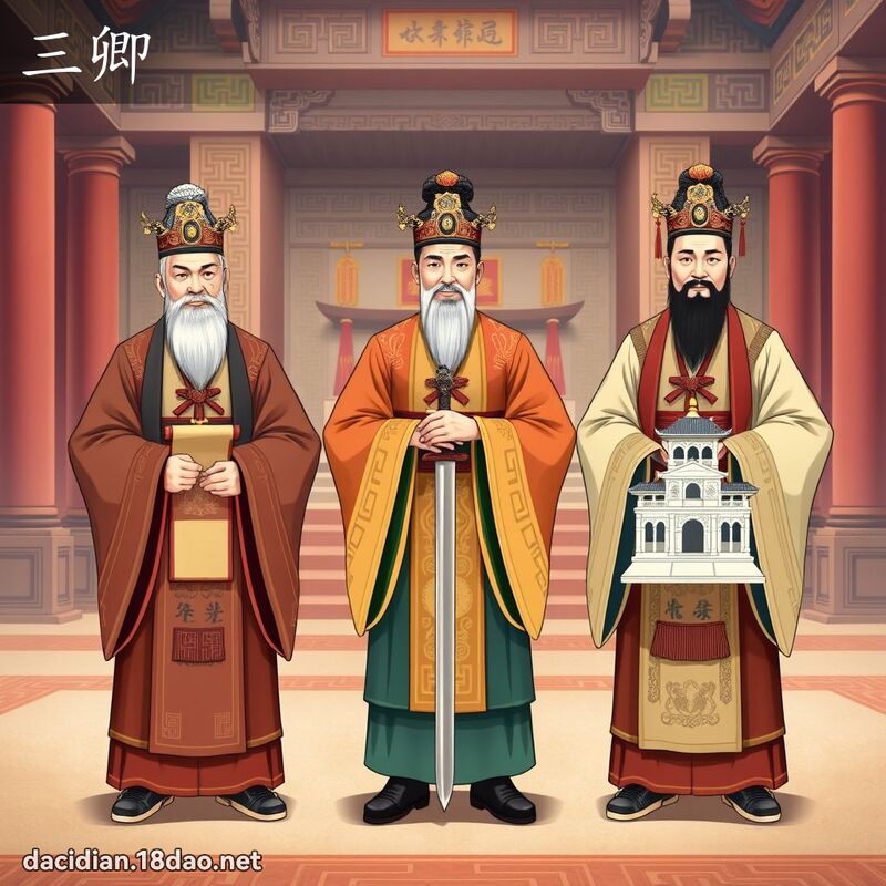 三卿 - 国语大辞典配图