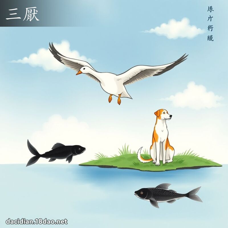 三厌 - 国语大辞典配图