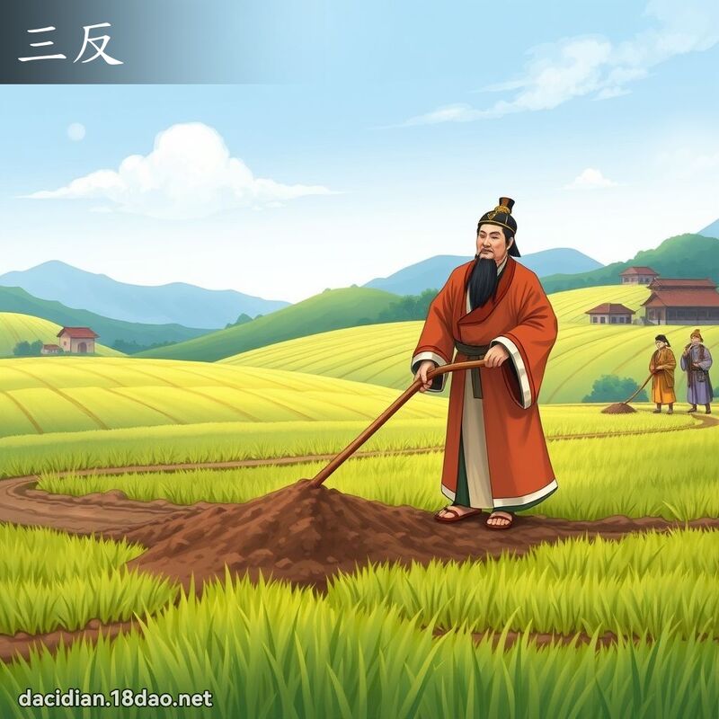 三反 - 國語大辭典配圖
