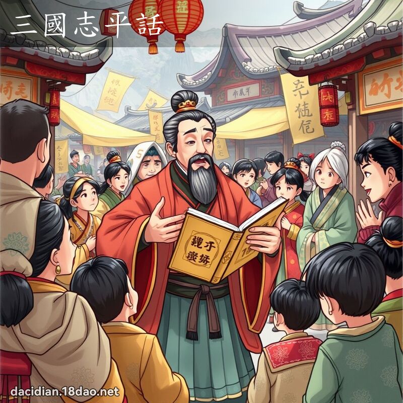 三國志平話 - 國語大辭典配圖