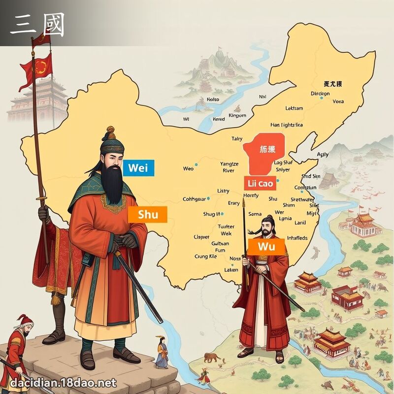 三國 - 國語大辭典配圖
