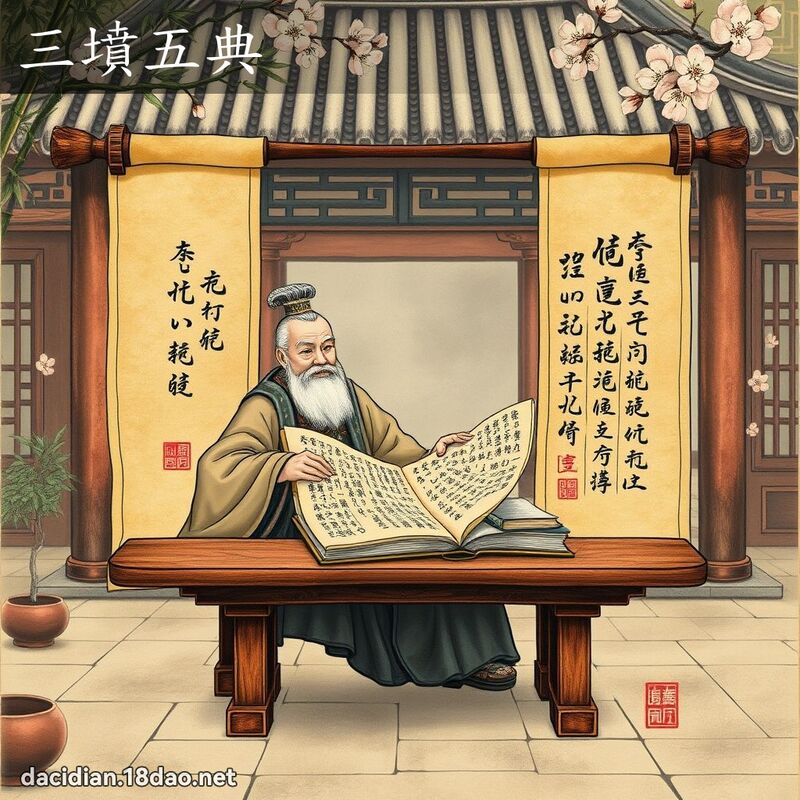 三墳五典 - 國語大辭典配圖