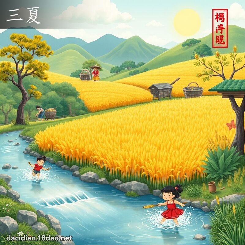 三夏 - 国语大辞典配图