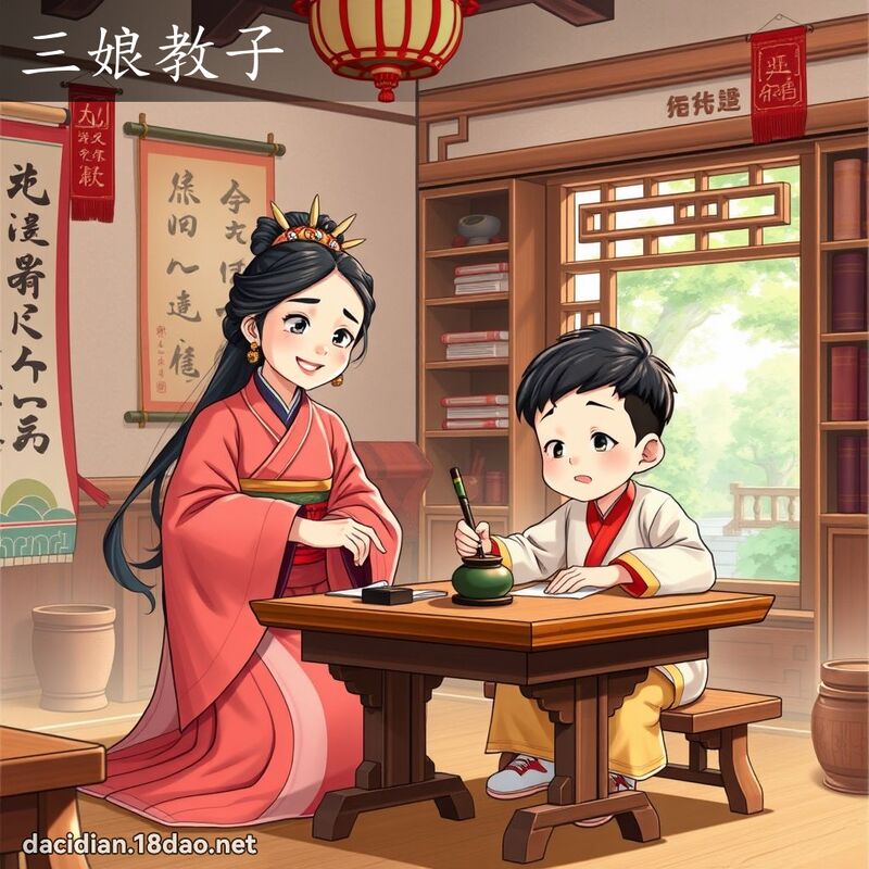 三娘教子 - 國語大辭典配圖