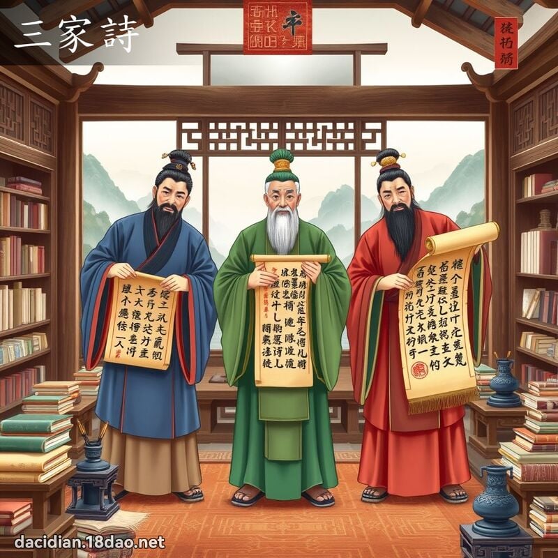 三家詩 - 國語大辭典配圖