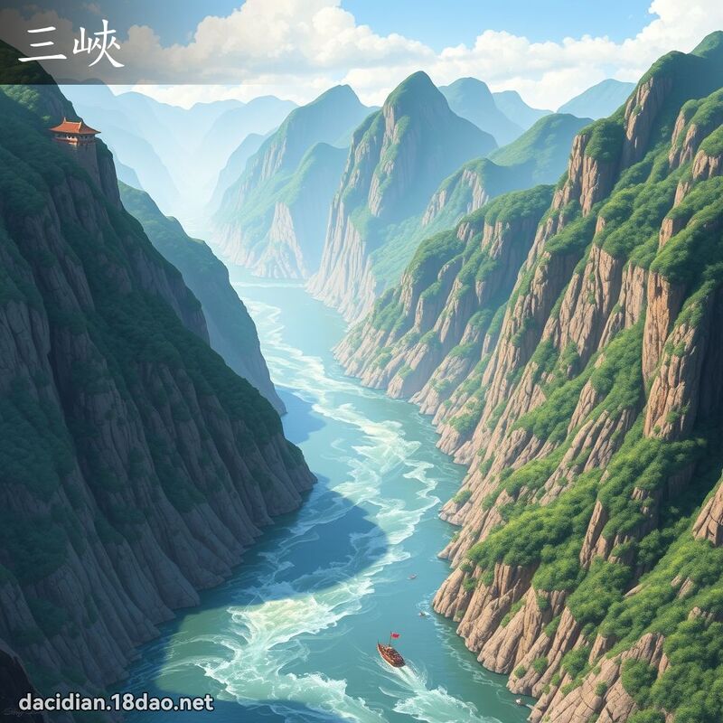三峽 - 國語大辭典配圖