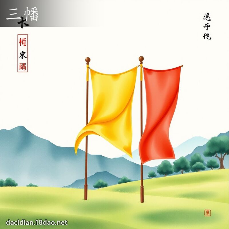 三幡 - 國語大辭典配圖