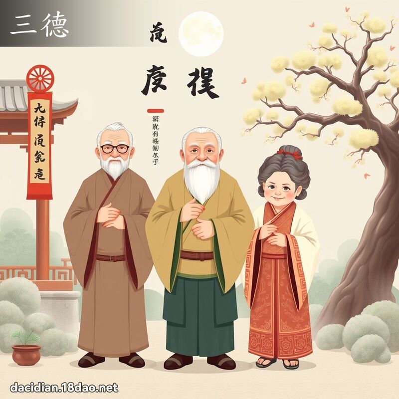 三德 - 国语大辞典配图
