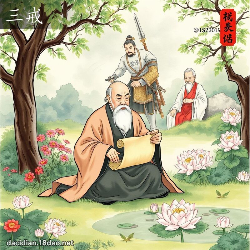 三戒 - 國語大辭典配圖