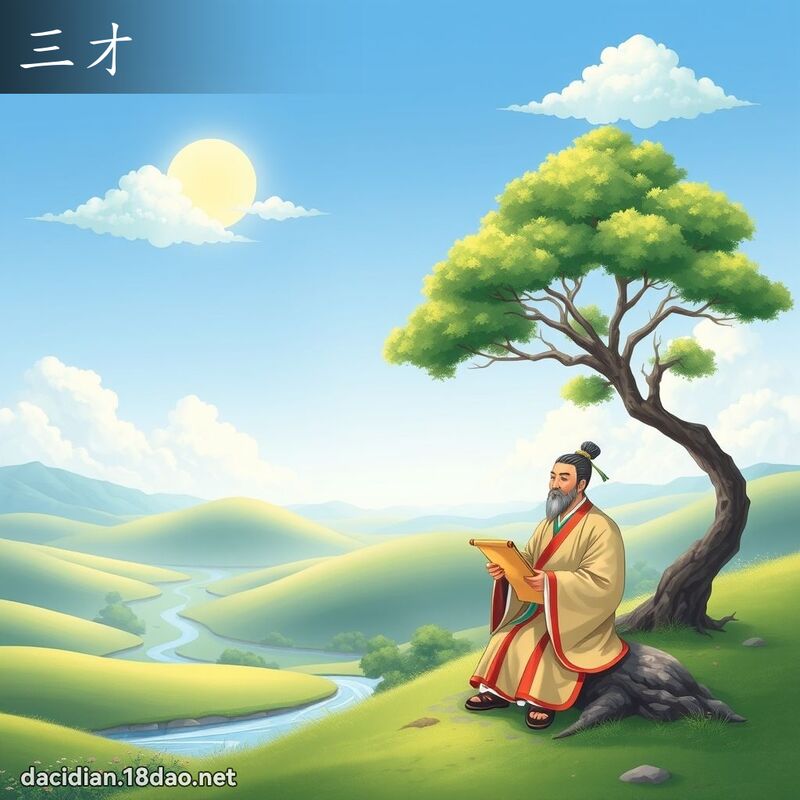三才 - 國語大辭典配圖