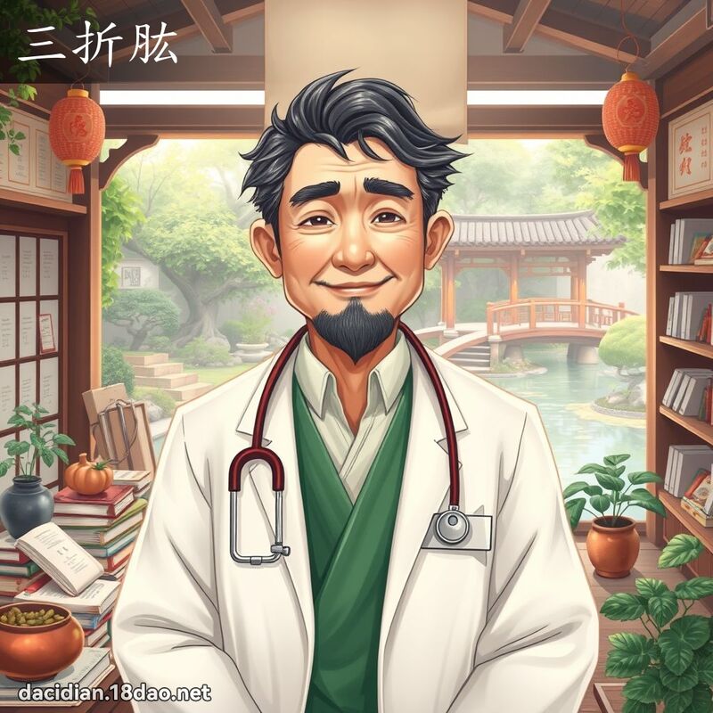 三折肱 - 國語大辭典配圖