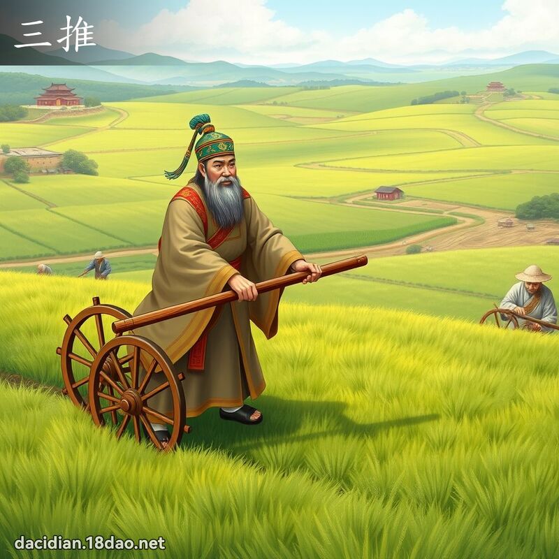 三推 - 國語大辭典配圖