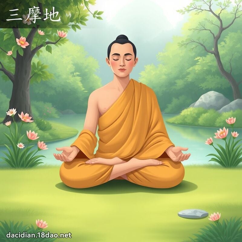 三摩地 - 国语大辞典配图
