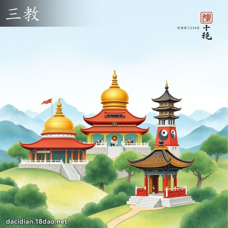 三教 - 国语大辞典配图