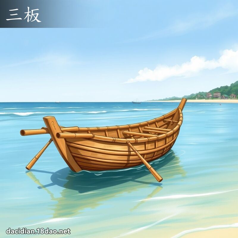 三板 - 國語大辭典配圖