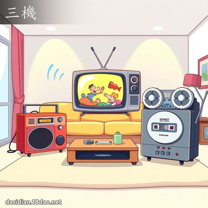 三機 - 國語大辭典配圖
