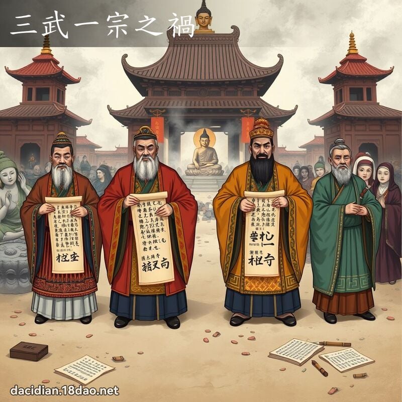 三武一宗之祸 - 国语大辞典配图