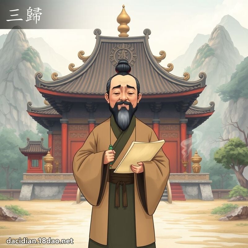 三归 - 国语大辞典配图