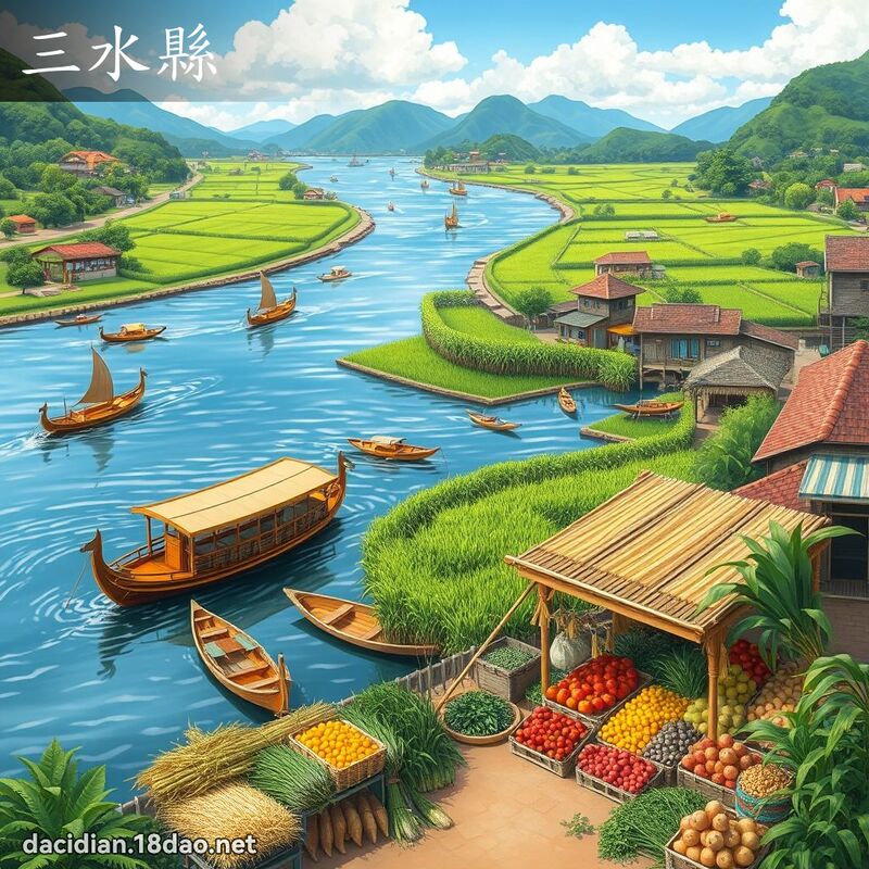 三水縣 - 國語大辭典配圖