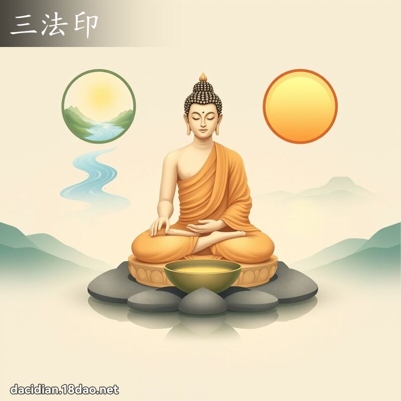 三法印 - 國語大辭典配圖