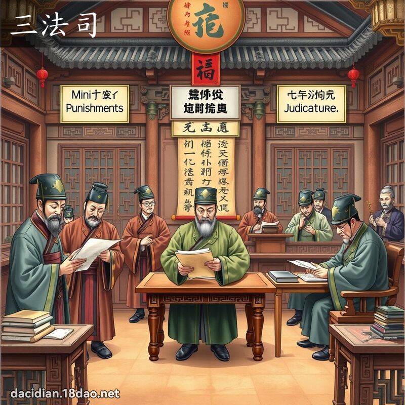 三法司 - 國語大辭典配圖