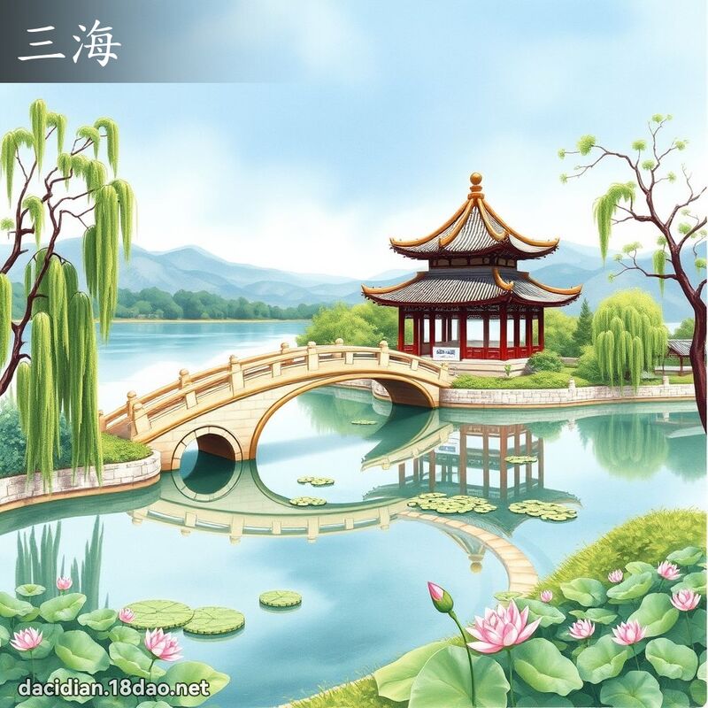 三海 - 國語大辭典配圖