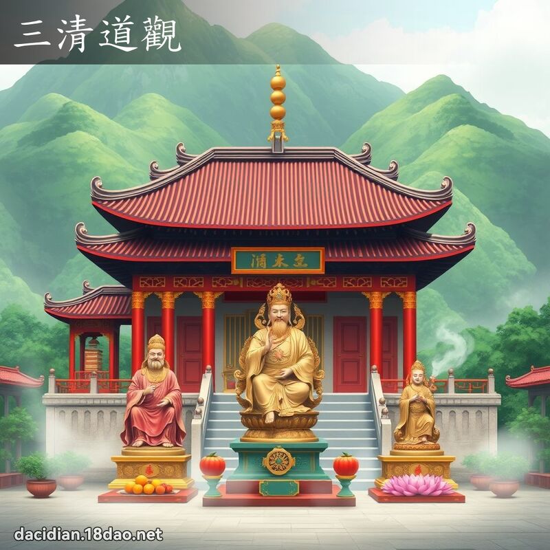 三清道觀 - 國語大辭典配圖