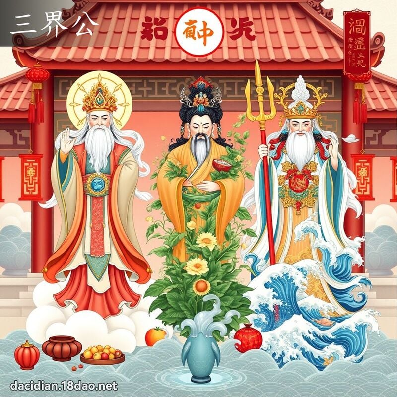 三界公 - 国语大辞典配图