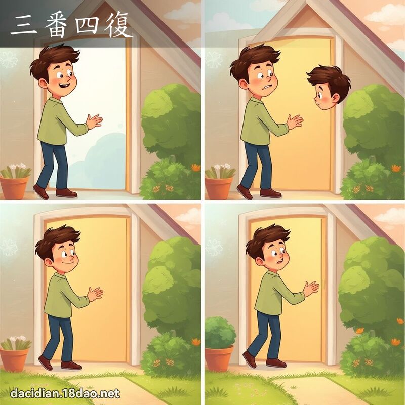 三番四復 - 國語大辭典配圖