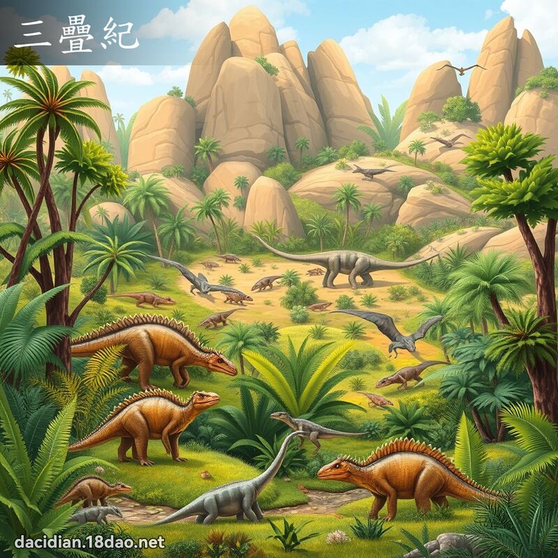 三疊紀 - 國語大辭典配圖