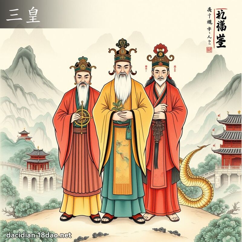 三皇 - 国语大辞典配图