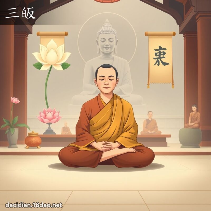 三皈 - 國語大辭典配圖
