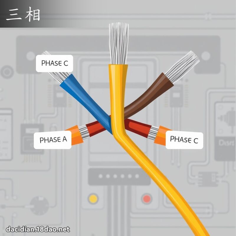 三相 - 國語大辭典配圖