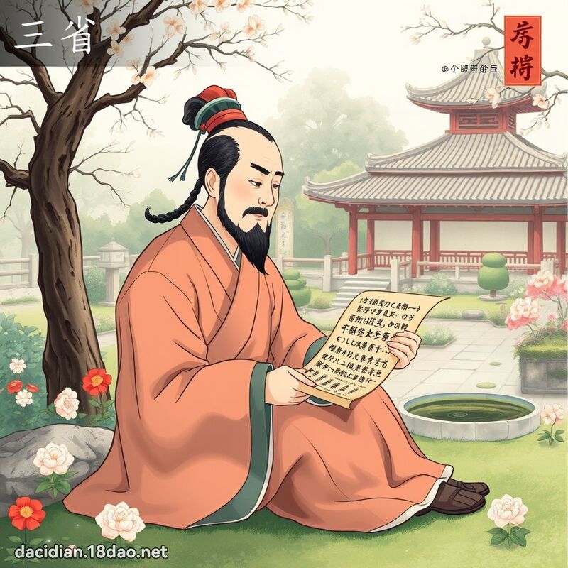 词语: 三省 (多意词)