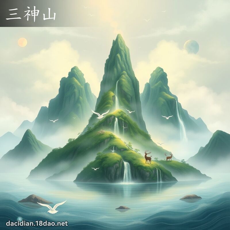 三神山 - 國語大辭典配圖