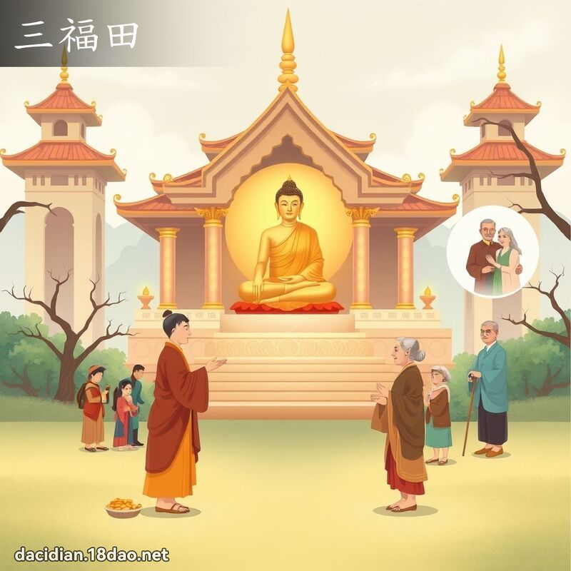 三福田 - 國語大辭典配圖