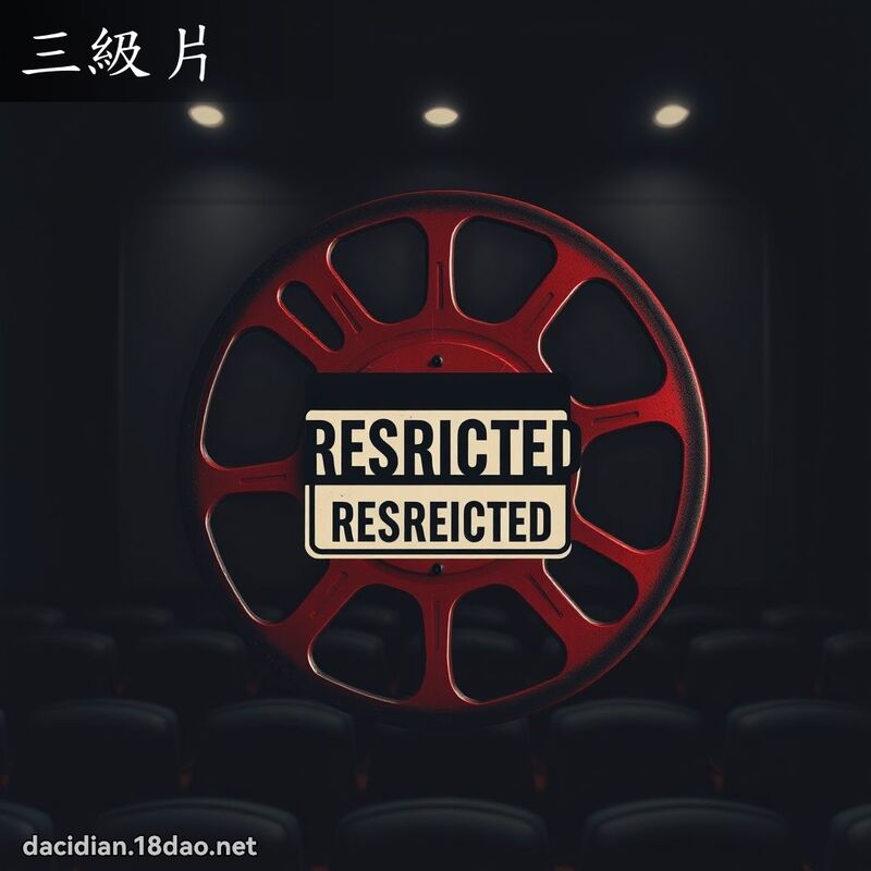 三級片 - 國語大辭典配圖