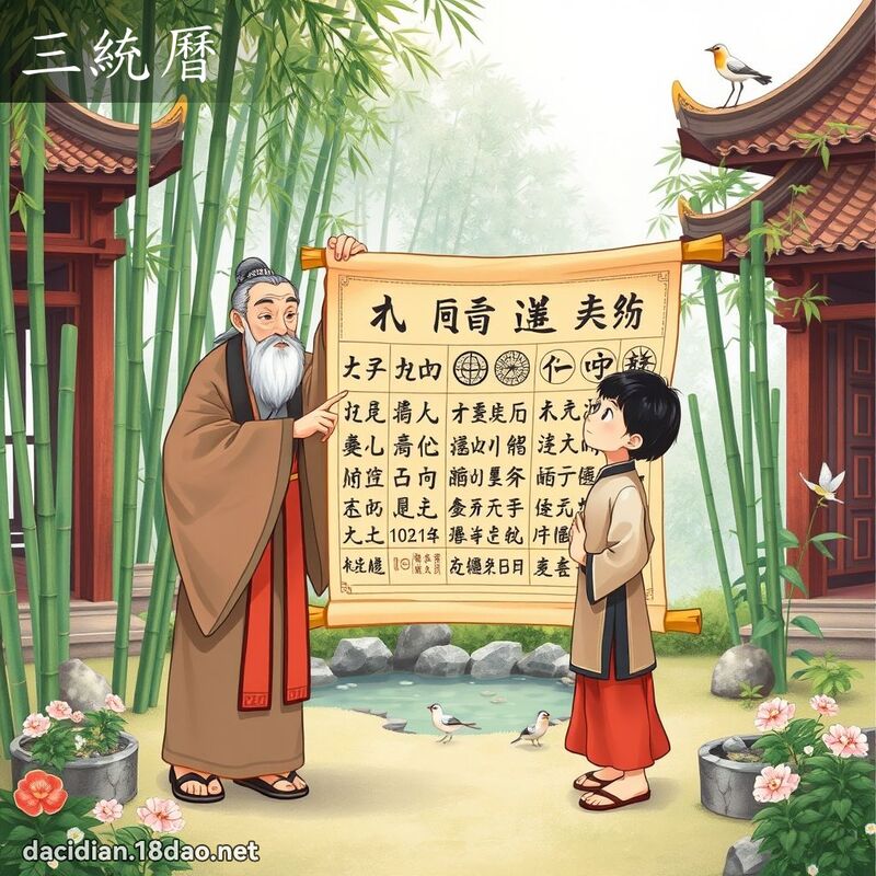 三統曆 - 國語大辭典配圖