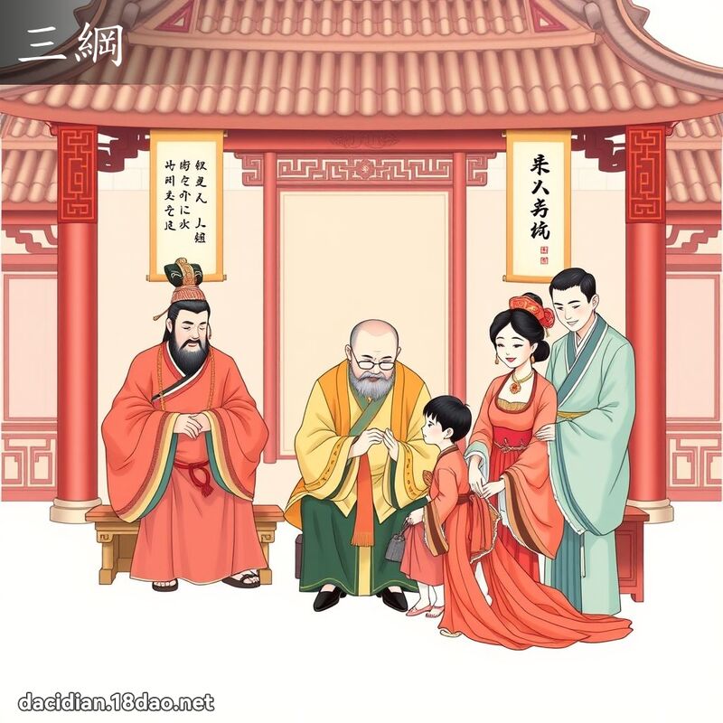 三綱 - 國語大辭典配圖