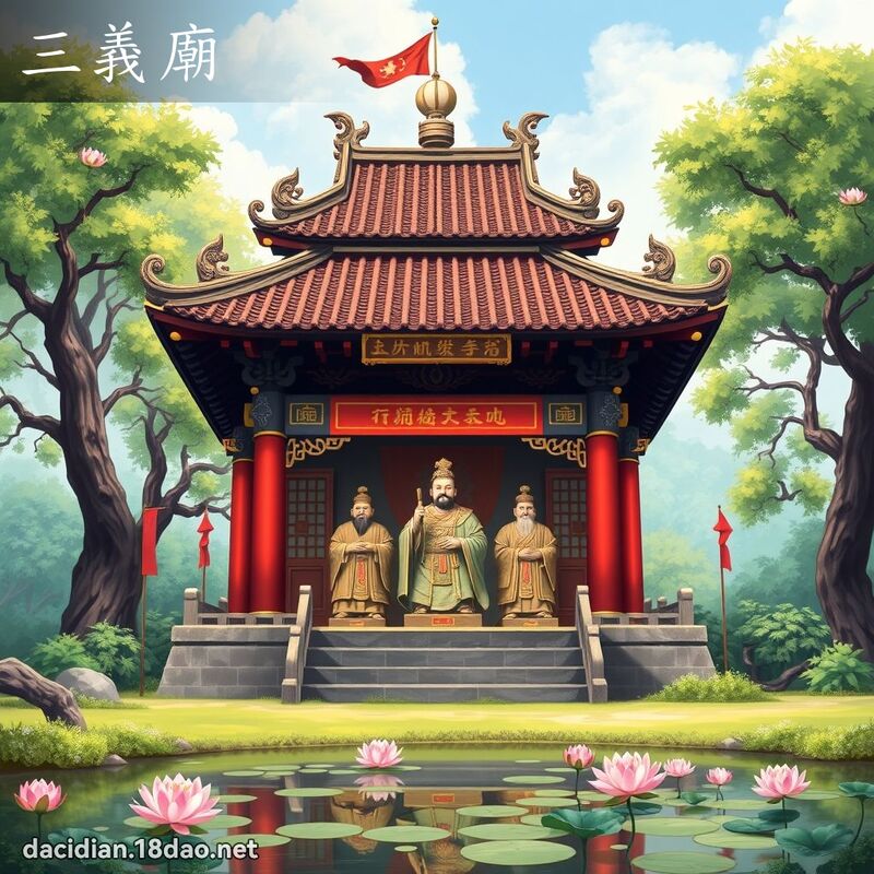 三義廟 - 國語大辭典配圖