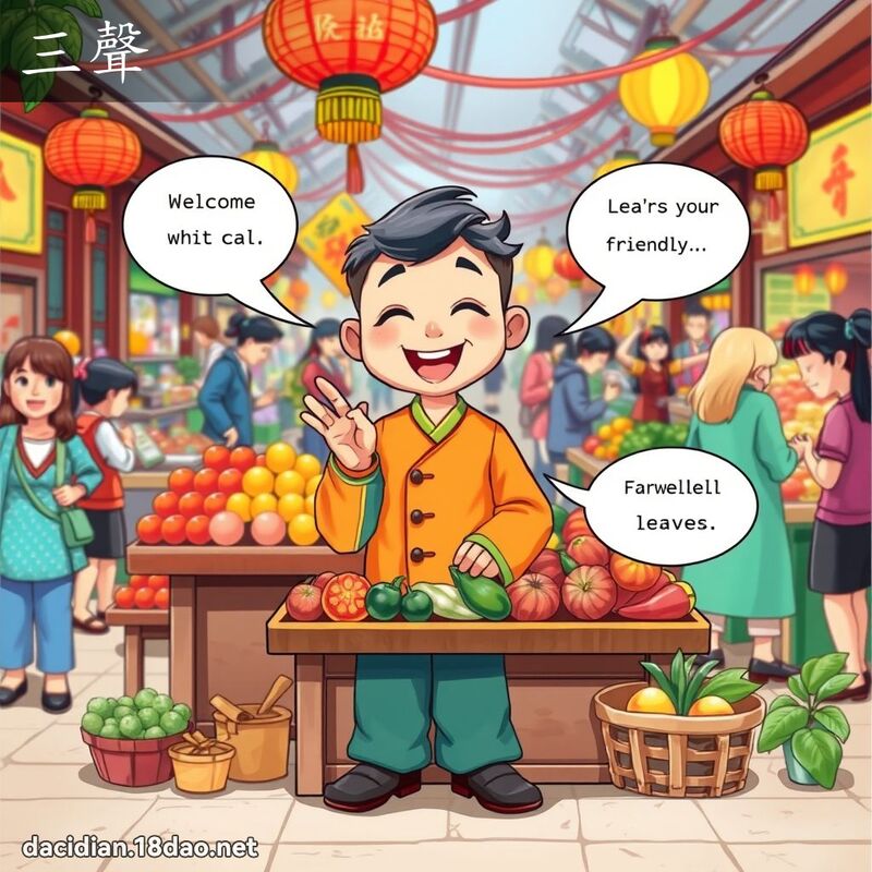 三聲 - 國語大辭典配圖