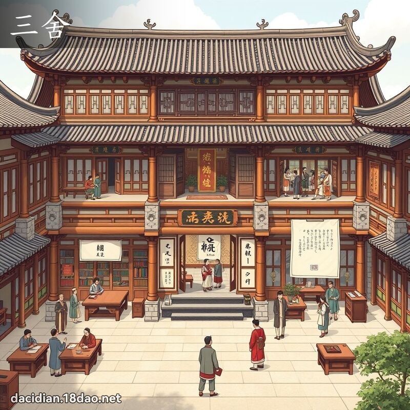 三舍 - 國語大辭典配圖