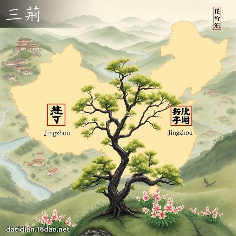 三荊 - 國語大辭典配圖
