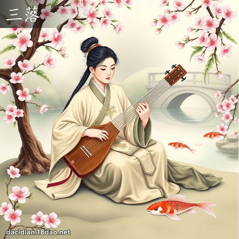 三落 - 国语大辞典配图