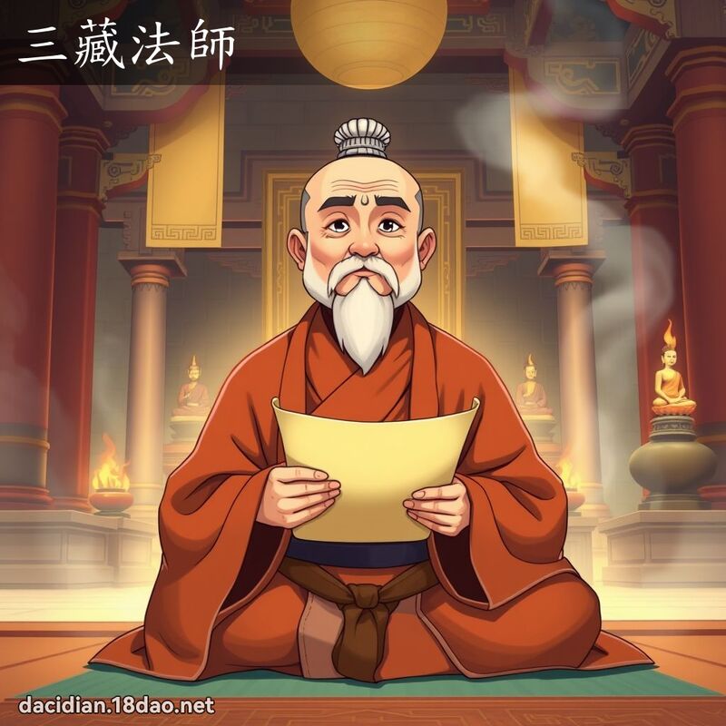 三藏法師 - 國語大辭典配圖