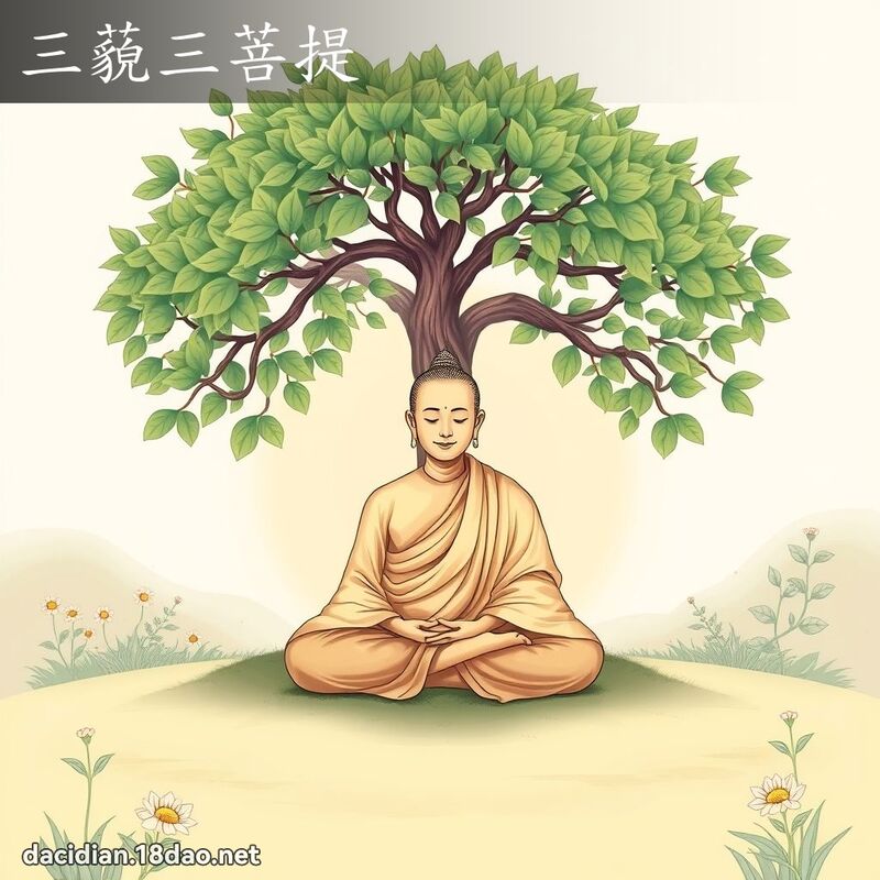 三藐三菩提 - 國語大辭典配圖